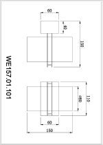 Бра Wertmark Paula WE157.01.101