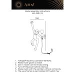 Настенный светильник Aployt Magali APL.309.11.01