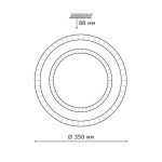 Настенно-потолочный светодиодный светильник Sonex Floors 2041/DL