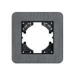 Рамка алюминиевая на 1 пост Arlight FRM-AKIRY-AL-1-BK 049681