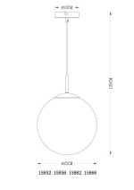 Подвесной светильник Globo Varus 15852