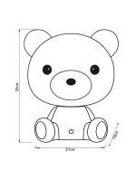 Настольная лампа Lucide Dodo Bear 71590/03/31