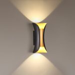 Уличный настенный светодиодный светильник Odeon Light Krista 3886/6BG