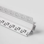 Профиль встраиваемый угловой алюминиевый с экраном Elektrostandard внутренний угол LL-2-ALP014 4690389170577