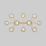 Потолочная люстра Eurosvet Inari 60144/10 золото Smart a061944