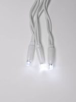 Светодиодная гирлянда (UL-00001355) Uniel занавес 220V белый ULD-C1515-160/TWK White IP67