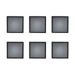 Встраиваемый светильник (комплект из 6 шт) Uniel ULP-1010 42W/4000К IP40 GRILYATO BLACK KIT06 UL-00008958