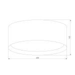 Потолочный светильник TK Lighting 6584 Juta