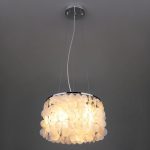 Подвесной светильник Eurosvet 60005/3 хром/перламутр