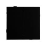 Механизм выключателя двухклавишный проходной Arlight SWT-TENDO-MKP2-PL-BK (230V, 10A) 054067