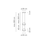 Подвесной светильник ImperiumLoft Palma 168491-22
