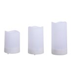 Садовый светильник на солнечной батарее Uniel USL-S-816/PT150 CANDLE SET3 UL-00009381