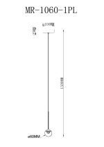Подвесной светильник MyFar Kollins MR1060-1PL