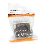 Розетка 1-местная с защитной шторкой Stekker Катрин GLS10-7109-04 49025