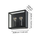 Уличный настенный светильник Eglo Alamonte 1 900698