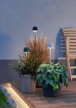 Уличная аккумуляторная настольная лампа Eglo Mannera-S 901878