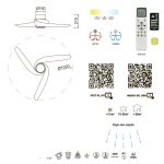 Люстра-вентилятор Mantra Groenland 9066