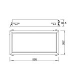 Встраиваемый светильник Mantra Blue Sky 9094