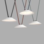 Трековый однофазный светильник Denkirs Belty flow DK5664-WH+BK