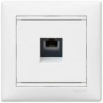 Розетка телефонная RJ11 Legrand Valena белая 774438