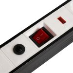 Сетевой фильтр 4-местный с/з Stekker Techno HM22-41-03 50148