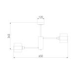 Потолочная люстра Eurosvet Arcada 70127/6 хром