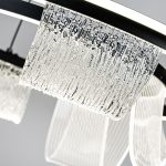 Подвесная люстра LED4U L7706-630 BK