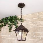 Уличный подвесной cветильник Elektrostandard Apus H шоколад GL 1009H 4690389134173