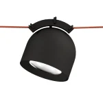 Трековый однофазный светильник Denkirs Belty spot DK5540-BK