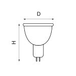 Лампа светодиодная Lightstar G5.3 3W 3000K 940902