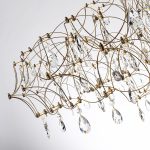 Подвесная люстра Modelux premium ML.7815.1050P GD