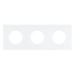 Рамка стеклянная на 3 поста Arlight FRM-GLARE-GC-3-WH 043838