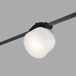 Трековый однофазный светильник Denkirs Belty spot DK5642-WH+BK