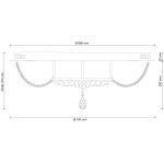 Потолочная люстра Lucia Tucci Cristallo 103.21