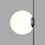 Трековый однофазный светильник Denkirs Belty Orb DK5554-BK