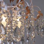 Люстра на штанге Reluce 96028-0.3-07 WH+GOLD PN