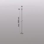 Механический подвес для трека Denkirs Smart Base TR2126-WH