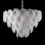 Подвесная люстра Delight Collection Crystal leaf 6302P/D800 gold/white