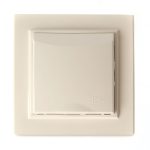 Розетка 1-местная с крышкой Stekker PST16-9012-02 с защитной шторкой 39238