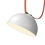 Трековый однофазный светильник Denkirs Belty Flow DK5563-WH+BK