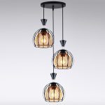 Подвесной светильник Reluce 03061-0.9-03 BK+GOLD