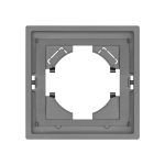 Рамка пластиковая на 1 пост Arlight FRM-TENDO-PL-1-GR 053837