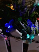 Гирлянда на солнечных батареях (UL-00006557) Uniel Бабочки USL-S-129/PT4000 Butterflies