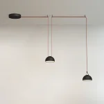 Трековый однофазный светильник Denkirs Belty flow DK5560-BK