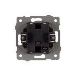 Механизм выключателя одноклавишный непроходной Arlight SWT-MK01-PL-WH-V (250V, 10A) 049867