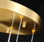 Подвесной светильник Delight Collection Crystal rock MD-020B-11 gold