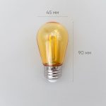 Лампа филаментная Laitcom (LTC) Professional Е27 2W 2400K FLM27-2W-2TN