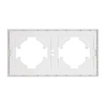 Рамка пластиковая на 2 поста Arlight FRM-TENDO-SFPL-2-WH 054649