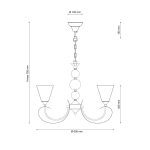 Подвесная люстра Lucia Tucci Mandoria 099.5