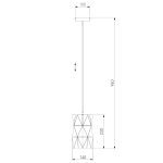 Подвесной светильник Eurosvet Reprise 50145/1 черный